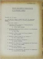 Profond remaniement et réorganisation du gouvernement Fédéral